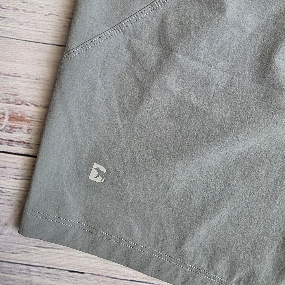 Bearbottom Atlas Short Mens XL Gray 5.5 Inch Inseam Recycled Nylon Spandex - Picture 3 of 8